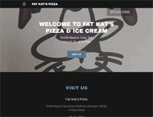 Tablet Screenshot of fatkatspizza.com